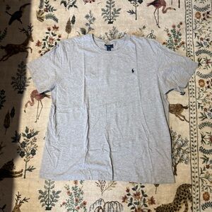 POLO Ralph Lauren Light Gray Short Sleeve Tee XXL